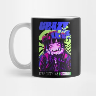 Crazy Love Anime Girl Mug